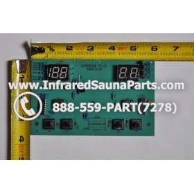 CIRCUIT BOARDS / TOUCH PADS - CIRCUIT BOARD  TOUCHPAD HYDRA INFRARED SAUNA NYSN3DB F1.3 2