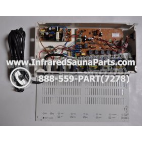 COMPLETE CONTROL POWER BOX 110V / 120V - COMPLETE CONTROL POWER BOX 110V / 120V WATERSTAR  INFRARED SAUNA STYLE 4 5