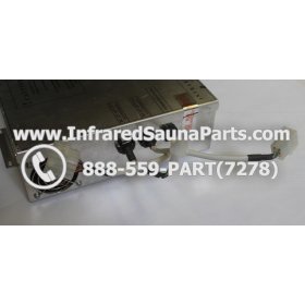 COMPLETE CONTROL POWER BOX WITH CONTROL PANEL - COMPLETE CONTROL POWER BOX INFINITY INFRARED SAUNA  WITH ONE CONTROL PANEL 7