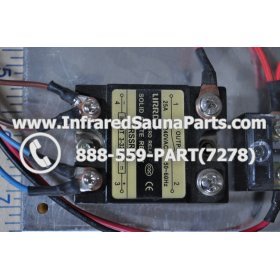 COMPLETE CONTROL POWER BOX 110V / 120V - COMPLETE CONTROL POWER BOX 110V / 120V WATERSTAR INFRARED SAUNA STYLE 1 8