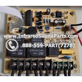 COMPLETE CONTROL POWER BOX 220V / 240V - COMPLETE CONTROL POWER BOX 220V / 240V CAL SAUNA INFRARED SAUNA STYLE 1 8