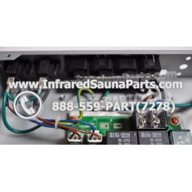 COMPLETE CONTROL POWER BOX 220V / 240V - COMPLETE CONTROL POWER BOX 220V / 240V CAL SAUNA  INFRARED SAUNA STYLE 3 10
