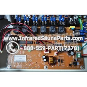 COMPLETE CONTROL POWER BOX 220V / 240V - COMPLETE CONTROL POWER BOX 220V / 240V CAL SAUNA  INFRARED SAUNA STYLE 4 9