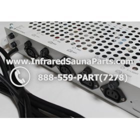 COMPLETE CONTROL POWER BOX 220V / 240V - COMPLETE CONTROL POWER BOX 220V / 240V CAL SAUNA STYLE 5 7