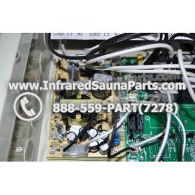 COMPLETE CONTROL POWER BOX WITH CONTROL PANEL - COMPLETE CONTROL POWER BOX 220V / 240V – 4800 WATTS WITH COMPLETE WIRING HARNESS WITH TWO CONTROL PANEL 9