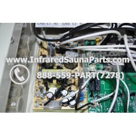 COMPLETE CONTROL POWER BOX WITH CONTROL PANEL - COMPLETE CONTROL POWER BOX 110V / 120V 4800 WATTS WITH COMPLETE WIRING HARNESS WITH ONE CONTROL PANEL 7