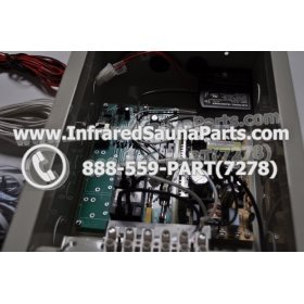 COMPLETE CONTROL POWER BOX WITH CONTROL PANEL - COMPLETE CONTROL POWER BOX 110V / 120V 2400 WATTS WITH COMPLETE WIRING HARNESS WITH ONE CONTROL PANEL 15