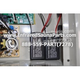 COMPLETE CONTROL POWER BOX WITH CONTROL PANEL - COMPLETE CONTROL POWER BOX 110V / 120V 2400 WATTS WITH COMPLETE WIRING HARNESS WITH ONE CONTROL PANEL 16