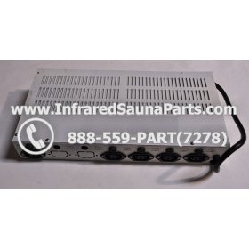 COMPLETE CONTROL POWER BOX WITH CONTROL PANEL - COMPLETE CONTROL POWER BOX KEYSBACKYARD INFRARED SAUNA STYLE 1 WITH ONE CONTROL PANEL 3
