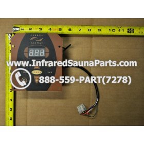 COMPLETE CONTROL POWER BOX WITH CONTROL PANEL - COMPLETE CONTROL POWER BOX CEDRUS 110V / 220V SN20051124185 WITH CIRCUIT BOARD SN 20051124279 AND FACEPLATE AND REMOTE CONTROL 4