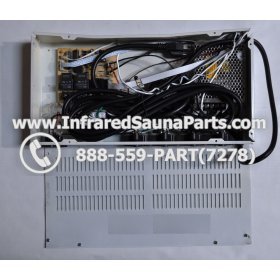 COMPLETE CONTROL POWER BOX WITH CONTROL PANEL - COMPLETE CONTROL POWER BOX KEYSBACKYARD INFRARED SAUNA STYLE 1 WITH ONE CONTROL PANEL 6