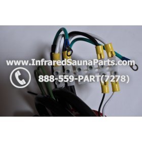 COMPLETE CONTROL POWER BOX WITH CONTROL PANEL - COMPLETE CONTROL POWER BOX CEDRUS 110V / 220V SN20051124185 WITH CIRCUIT BOARD SN 20051124279 AND FACEPLATE AND REMOTE CONTROL WITH WIRING 8
