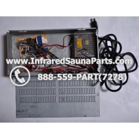 COMPLETE CONTROL POWER BOX WITH CONTROL PANEL - COMPLETE CONTROL POWER BOX JOSEN INFRARED SAUNA STYLE 2 WITH ONE CONTROL PANEL 4