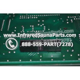 CIRCUIT BOARDS / TOUCH PADS - CIRCUIT BOARD  TOUCHPAD LONGEVITY INFRARED SAUNA  06S084 3