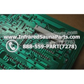CIRCUIT BOARDS / TOUCH PADS - CIRCUIT BOARD  TOUCHPAD GAIA INFRARED SAUNA SRZHX001 - (10 BUTTONS) 8
