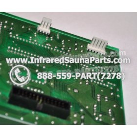 CIRCUIT BOARDS / TOUCH PADS - CIRCUIT BOARD  TOUCHPAD LONGEVITY INFRARED SAUNA  06S084 11