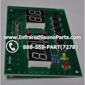 CIRCUIT BOARDS / TOUCH PADS - CIRCUIT BOARD  TOUCHPAD LONGEVITY INFRARED SAUNA 06S10196 3