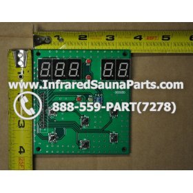 CIRCUIT BOARDS / TOUCH PADS - CIRCUIT BOARD  TOUCHPAD HEALTHLAND INFRARED SAUNA 06S085 6