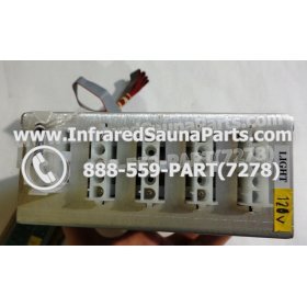 COMPLETE CONTROL POWER BOX WITH CONTROL PANEL - COMPLETE CONTROL POWER BOX  SOFTHEAT INFRARED SAUNA WITH CONTROL PANEL 15