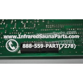 CIRCUIT BOARDS / TOUCH PADS - CIRCUIT BOARD  TOUCHPAD HOTWIND INFRARED SAUNA 06S10195 3