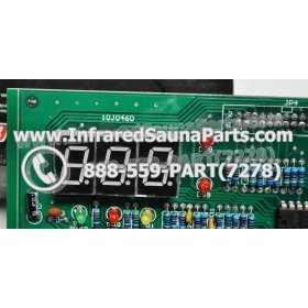 CIRCUIT BOARDS / TOUCH PADS - CIRCUIT BOARD  TOUCHPAD HOTWIND INFRARED SAUNA 10J0460 3