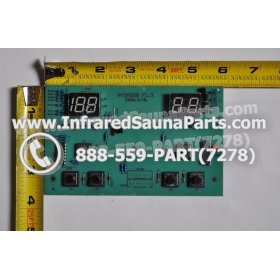 CIRCUIT BOARDS / TOUCH PADS - CIRCUIT BOARD  TOUCHPAD LUX INFRARED SAUNA NYSN3DB F1.3 2