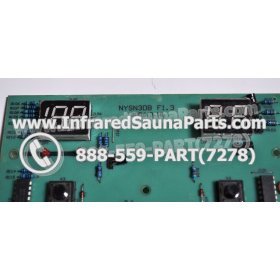 CIRCUIT BOARDS / TOUCH PADS - CIRCUIT BOARD  TOUCHPAD HOTWIND INFRARED SAUNA NYSN3DB F1.3 3