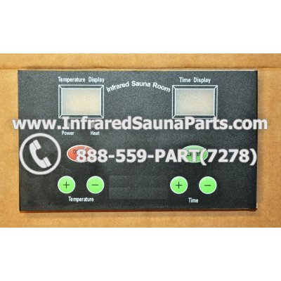 CIRCUIT BOARDS WITH  FACE PLATES - CIRCUIT BOARD WITH FACE PLATE HYDRA INFRARED SAUNA NYSN3DB F1.3 1