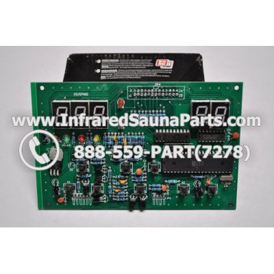 CIRCUIT BOARDS / TOUCH PADS - CIRCUIT BOARD  TOUCHPAD HYDRA INFRARED SAUNA 10J0460 1