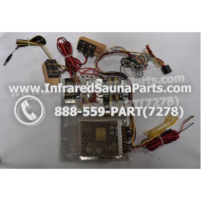 COMPLETE CONTROL POWER BOX 110V / 120V - COMPLETE CONTROL POWER BOX 110V / 120V HYDRA INFRARED SAUNA STYLE 2 1