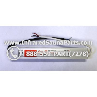 ADAPTERS / TRANSFORMERS - ADAPTERS TRANSFORMERS 110V /120V STEADY POWER SFS-30W-12V WATERPROOF 1