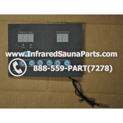 CIRCUIT BOARDS WITH  FACE PLATES - CIRCUIT BOARD WITH FACE PLATE C15 9012  AND THERMO WIRE 1