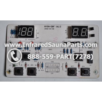 CIRCUIT BOARDS / TOUCH PADS - CIRCUIT BOARD / TOUCHPAD NYSN-DBF V6.0 1
