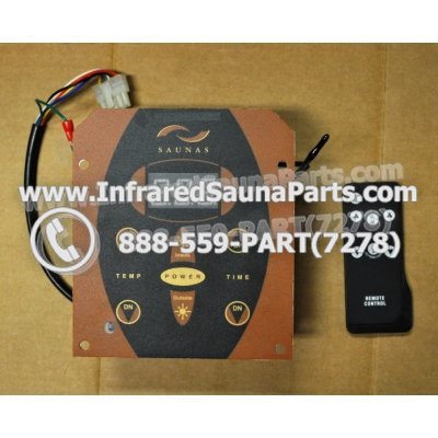 CIRCUIT BOARDS WITH  FACE PLATES - CIRCUIT BOARD WITH FACE PLATE GAIA SN 20051124279 AND REMOTE CONTROL 1