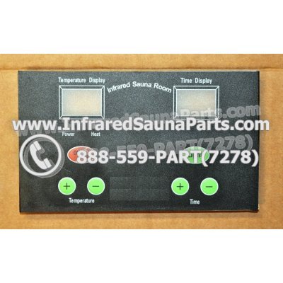 CIRCUIT BOARDS WITH  FACE PLATES - CIRCUIT BOARD WITH FACE PLATE HOTWIND INFRARED SAUNA NYSN3DB F1.3 1